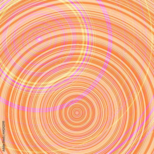 vector round art abstract background