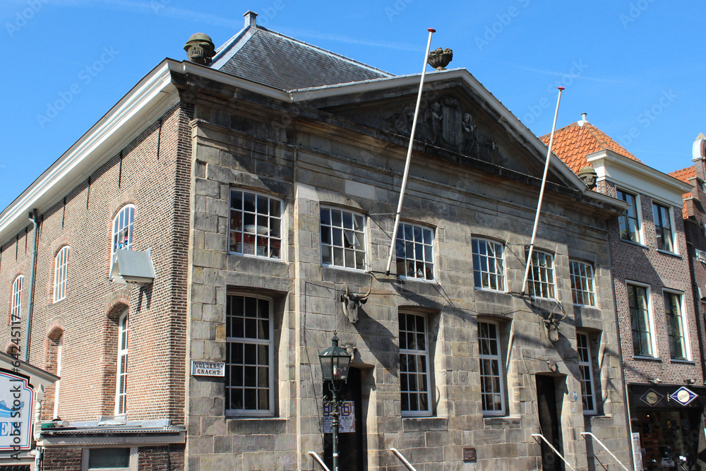 Obraz premium Vleeshall Delft Nederland