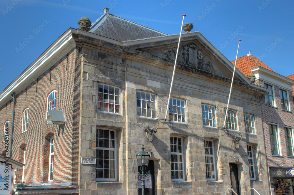 Obraz premium Vleeshall Delft Nederland
