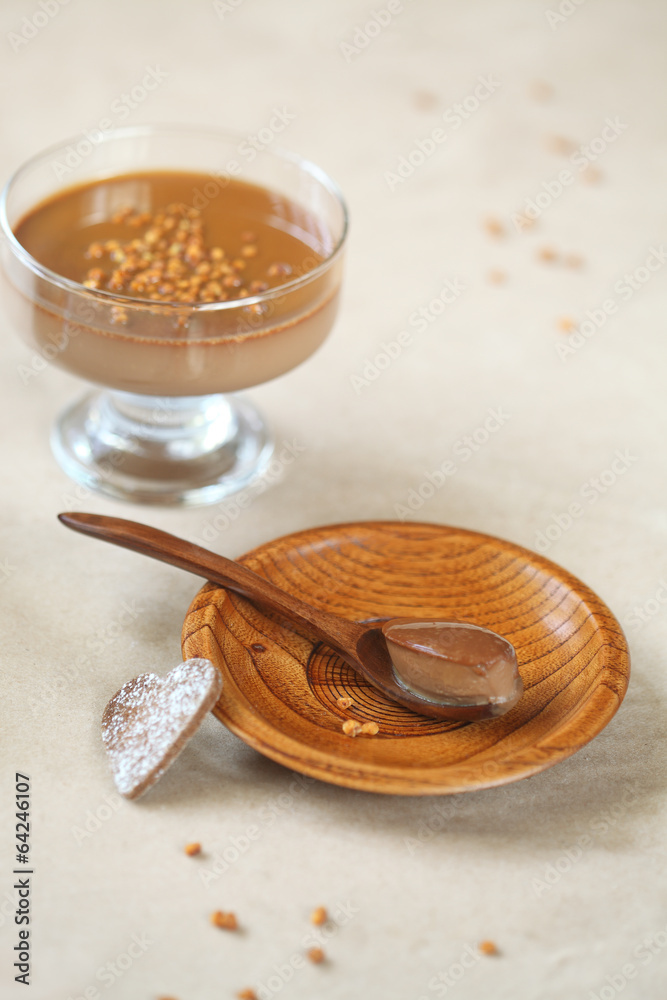 Piece of Chocolate Coffee Panna Cotta Piece of Chocolate Coffee Panna Cotta