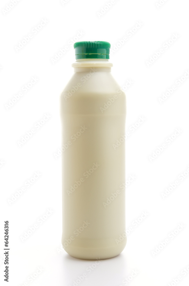 Green tea milk isolated white background Green tea milk isolated white background