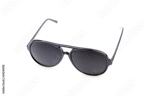 Sunglasses isolated white background