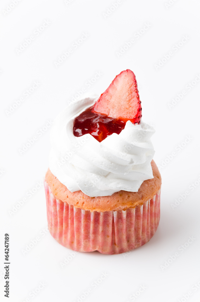 Cupcake strawberry