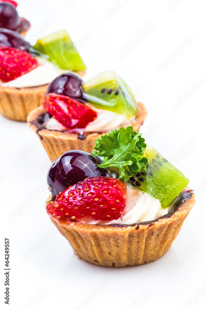 Mini fruit tart