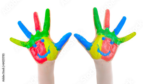 Hand Painted Child.
