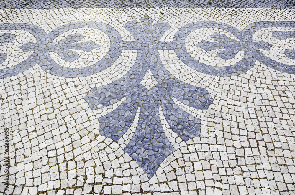 Mosaic typical Lisbon Mosaic typical Lisbon