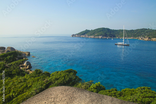 Tropical sea at Similan island, Phang-nga, Thailand