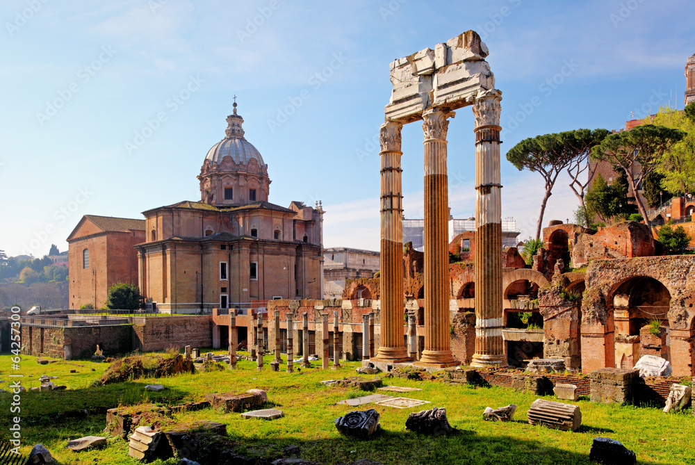 Fototapeta premium Forum Romanum - Rome, Italy