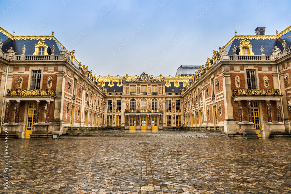 Obraz premium Zamek w Wersalu, Francja