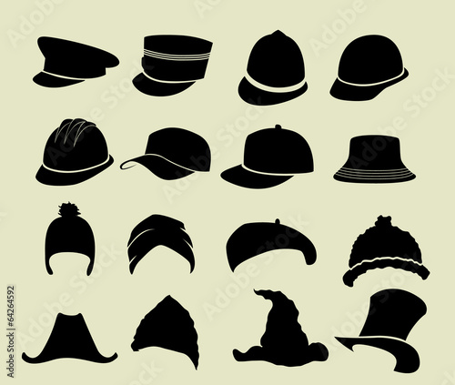 Set of hats