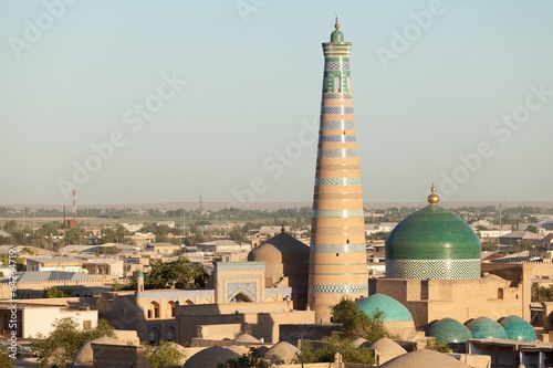 Islom Hoja Minaret and Madrasa in Khiva
