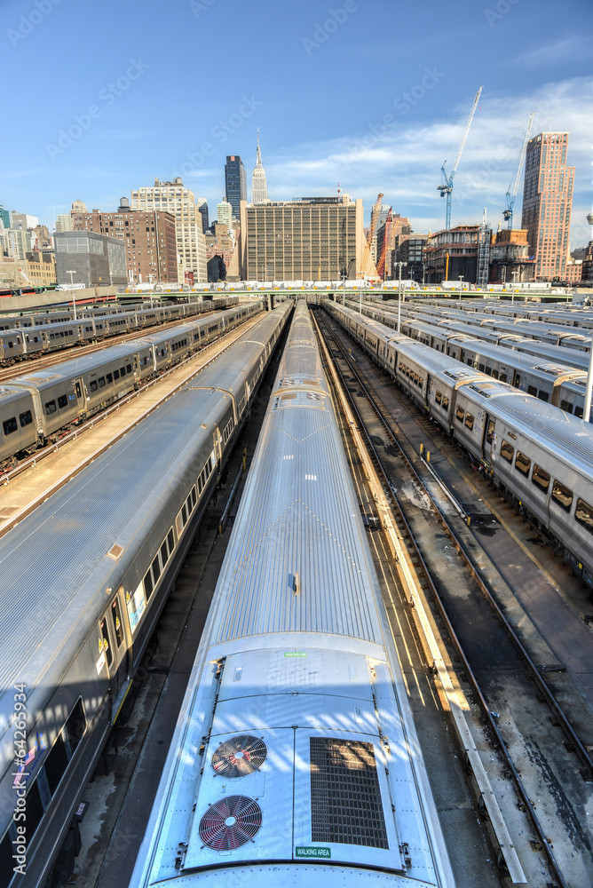 Naklejka premium West Side Yard