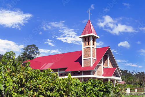 Christian Church in Tuk-Tuk Village.