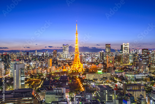 Tokyo Japan City Skyline