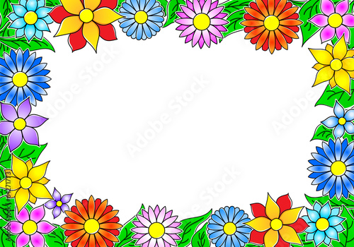 Blüten Rahmen