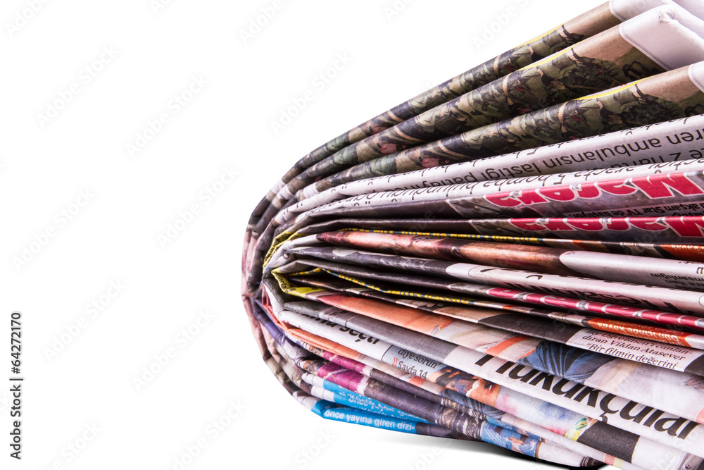 Stack of Newspapers Stack of Newspapers