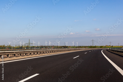 road whit windmillpark