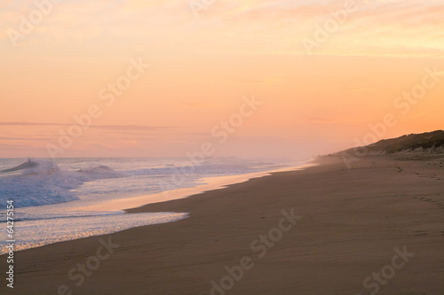 Beautiful Golden Sunrise at 90 Miles Beach