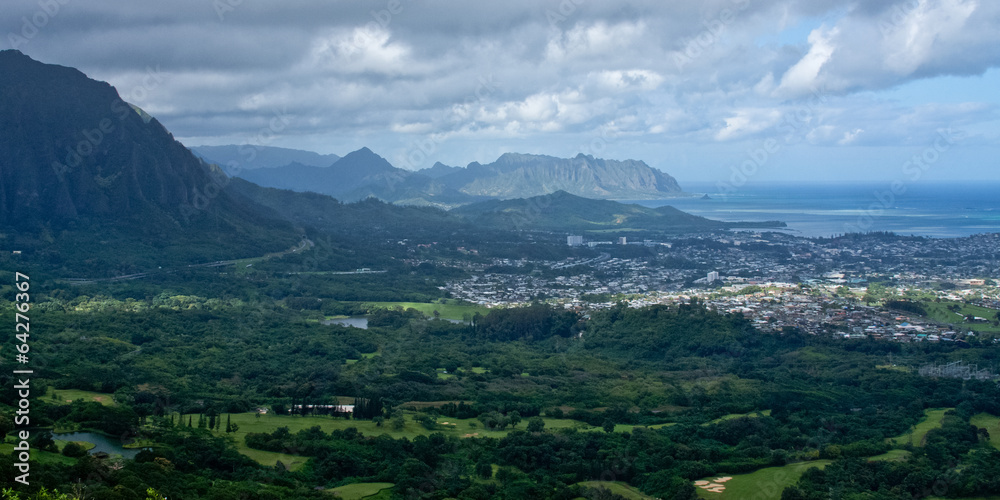 Obraz premium Oahu's Windward Coast