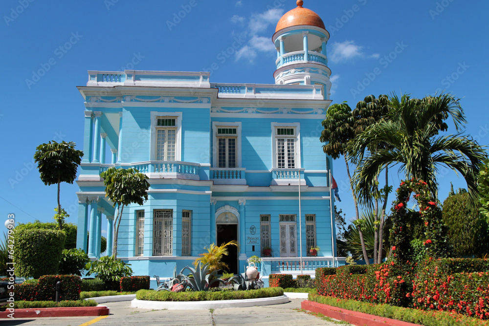 Obraz premium Palais colonial à Cienfuegos