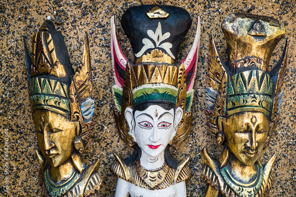 Bali, Indonesia - Assortment of various statues