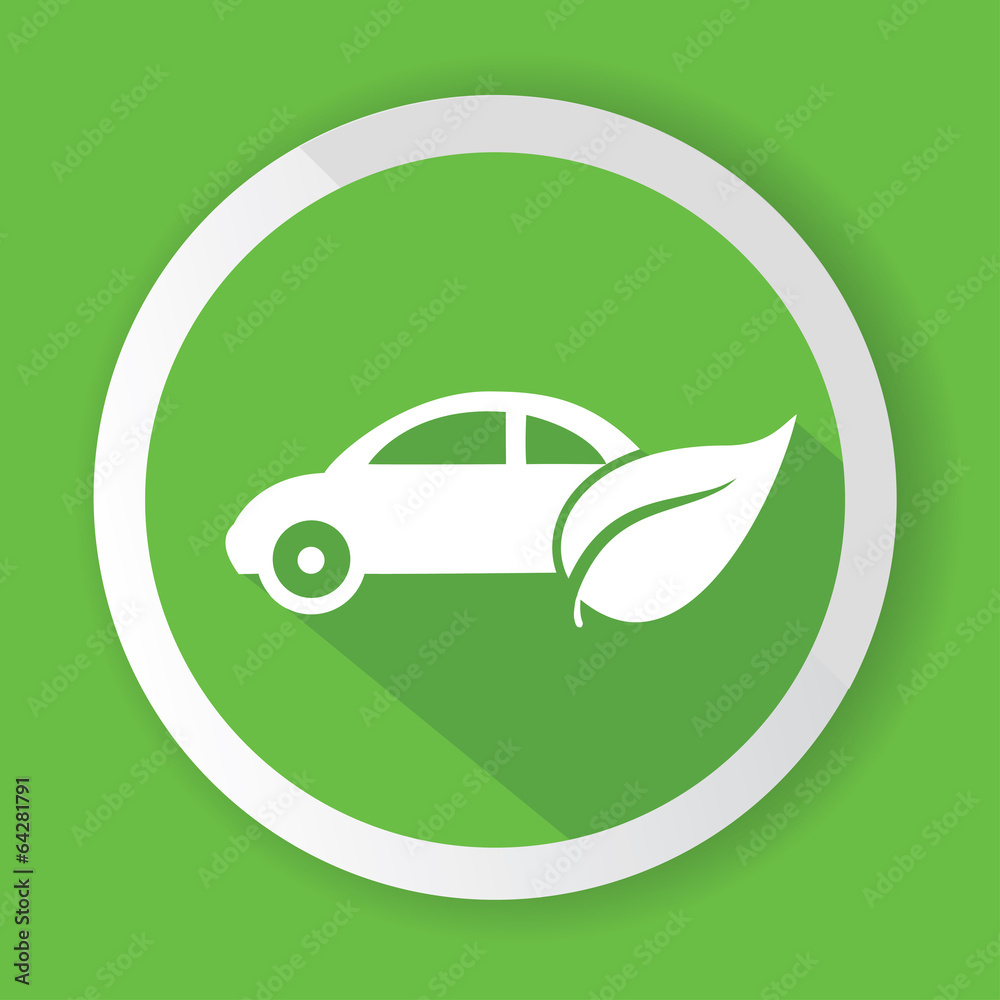 Eco car symbol,vector Eco car symbol,vector