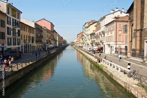 Naviglio Grande di Milano photo