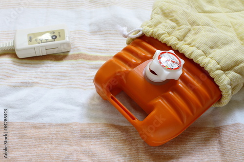 湯たんぽと電気毛布