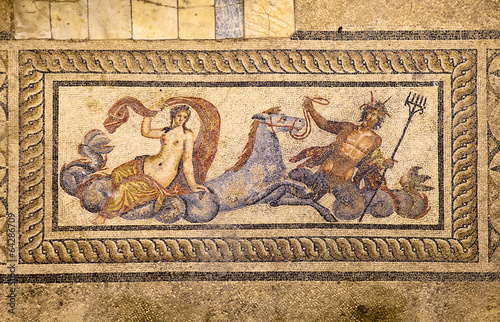 Mosaic of Poseidon and Amphititre