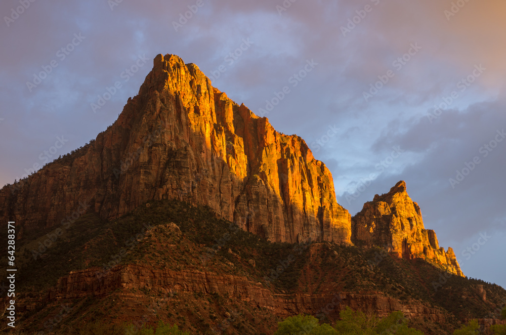 The Watchman at Sunset