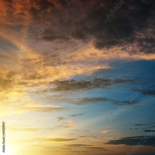 Beautiful sunset © Serghei V