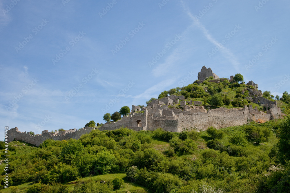 Les ruines de Crussol