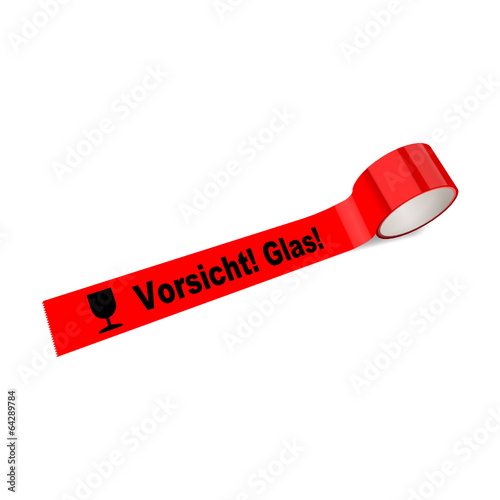 paketklebeband vorsicht glas! I