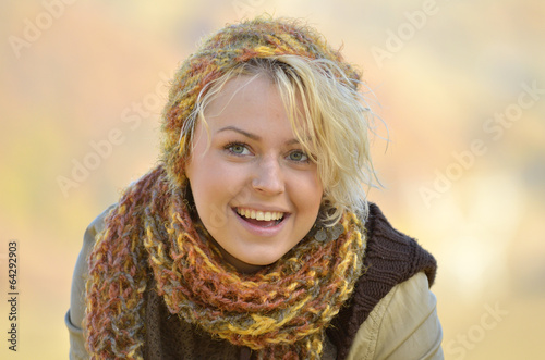 Beautiful woman outdoor portrait