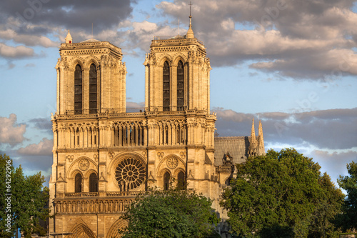 Facade of Notre Dame, Paris