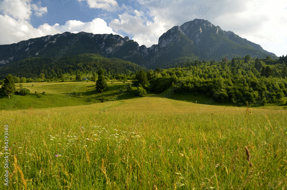 Mountain landscape Mountain landscape