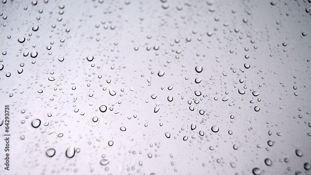 Wassertropfen Regen Scheibe Tropfen