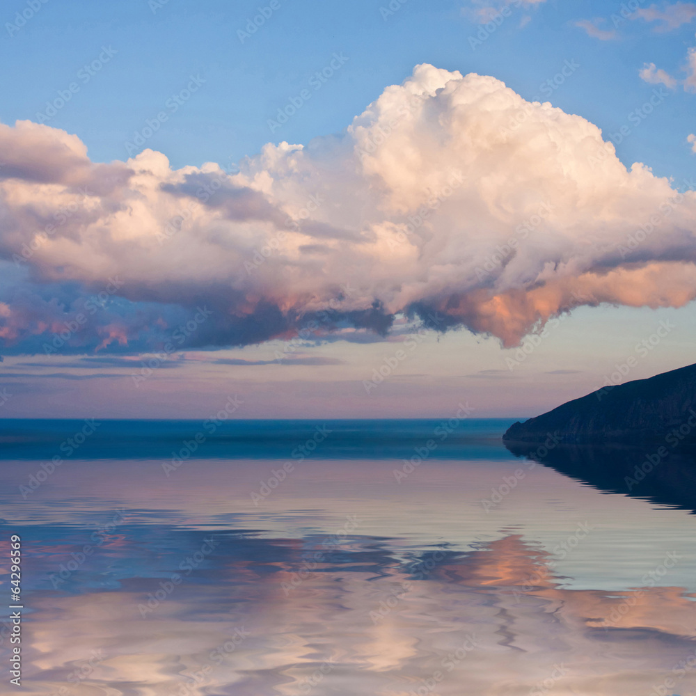 Crimea sea landscape