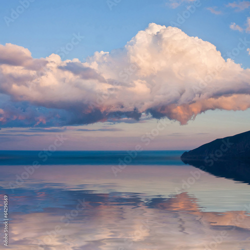 Crimea sea landscape