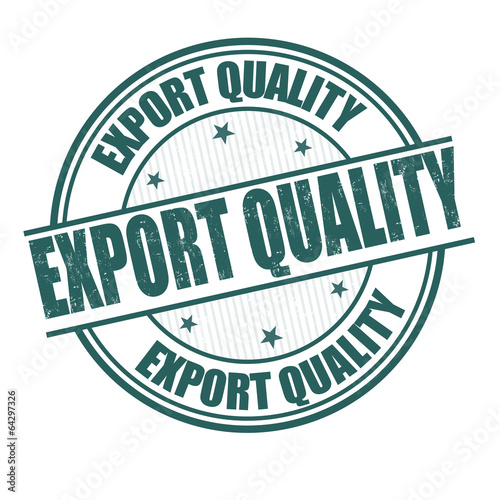 Export quality stamp
