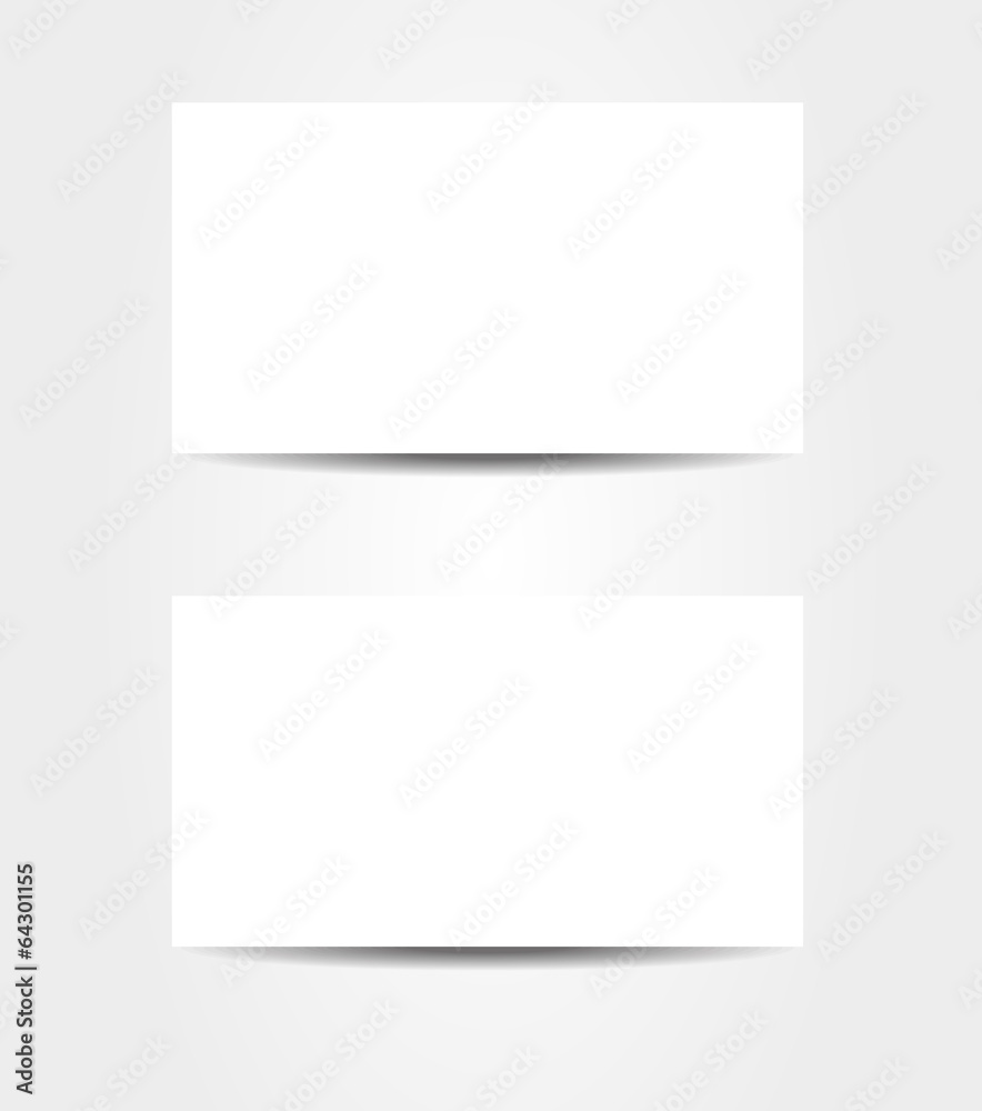 Double sided business card template