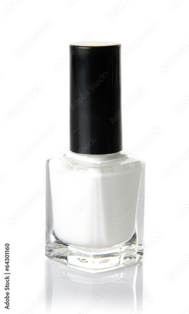 White nail varnish White nail varnish