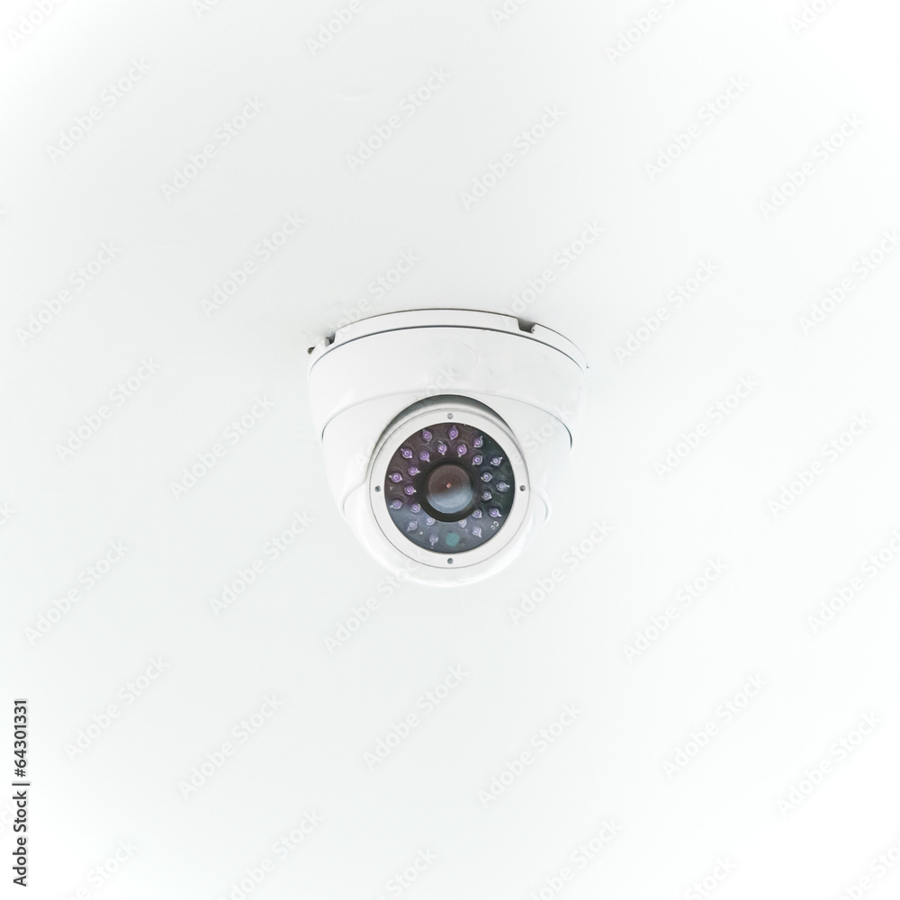 CCTV in condominiun in front of rooms CCTV in condominiun in front of rooms
