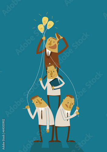 Big boss stole ideas from employees