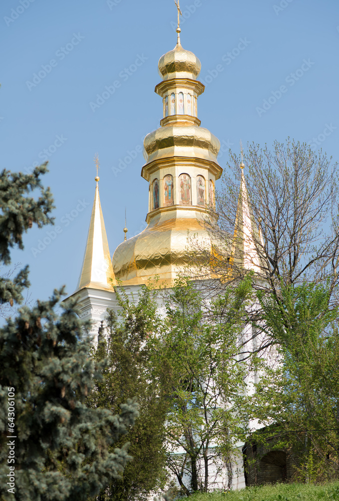 Golden domes of Kiev-Pechersk Lavra