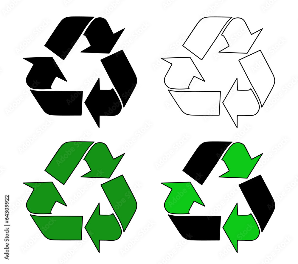 Obraz premium Recycle symbol