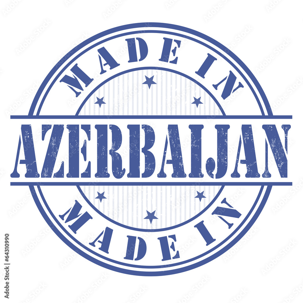 Made in Azerbaijan stamp