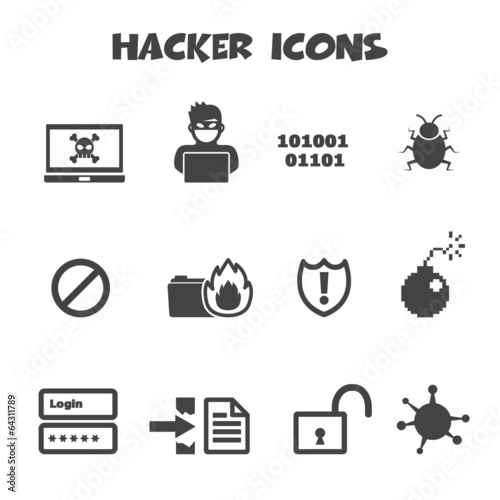 hacker icons