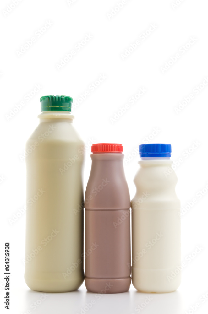 Milk isolated white background Milk isolated white background