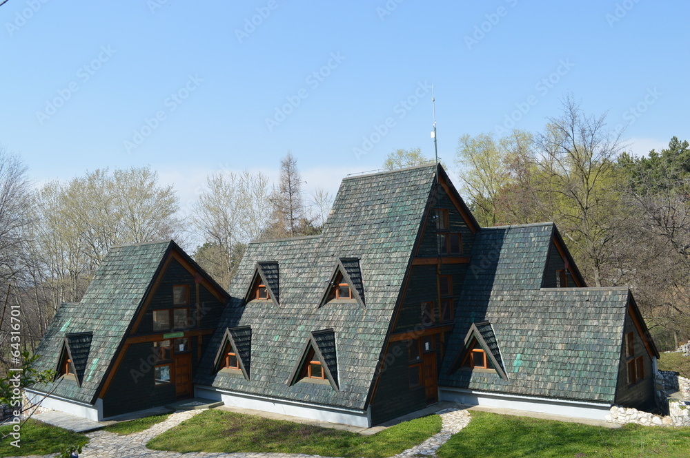 Obraz premium Mountain House